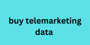 buy telemarketing data