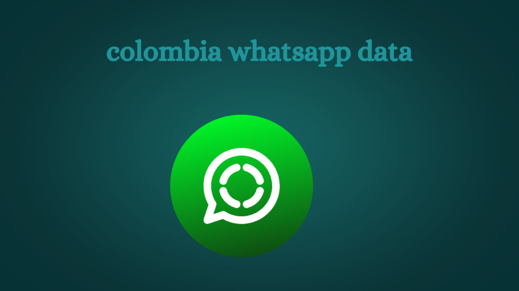 colombia whatsapp data